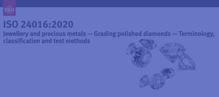 ـ ۲۰۱۵ و ۲۰۲۰ ـ کنفدراسیون نقش مهمی در ایجاد استانداردهایی برای شناسایی و درجه‌بندی الماس توسط (ISO)، سازمان بین‌المللی استاندارد، ایفا می‌کند. این‌ها شامل (ISO 18323) در سال ۲۰۱۵ و (ISO 24106) در سال ۲۰۲۰ می‌شود.